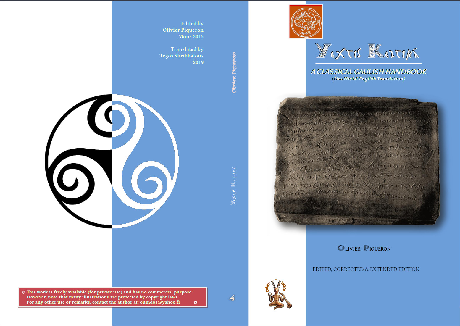 Cover of Yextis Keltikā: A Classical Gaulish Handbook.